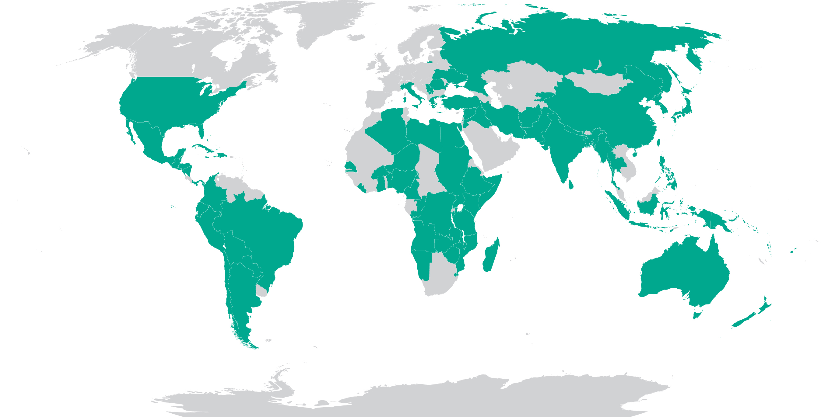 ShelterBox Deployment Map