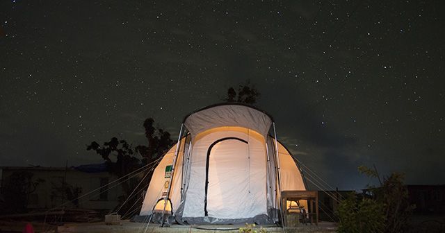 ShelterBox Tent in Barbuda 2017