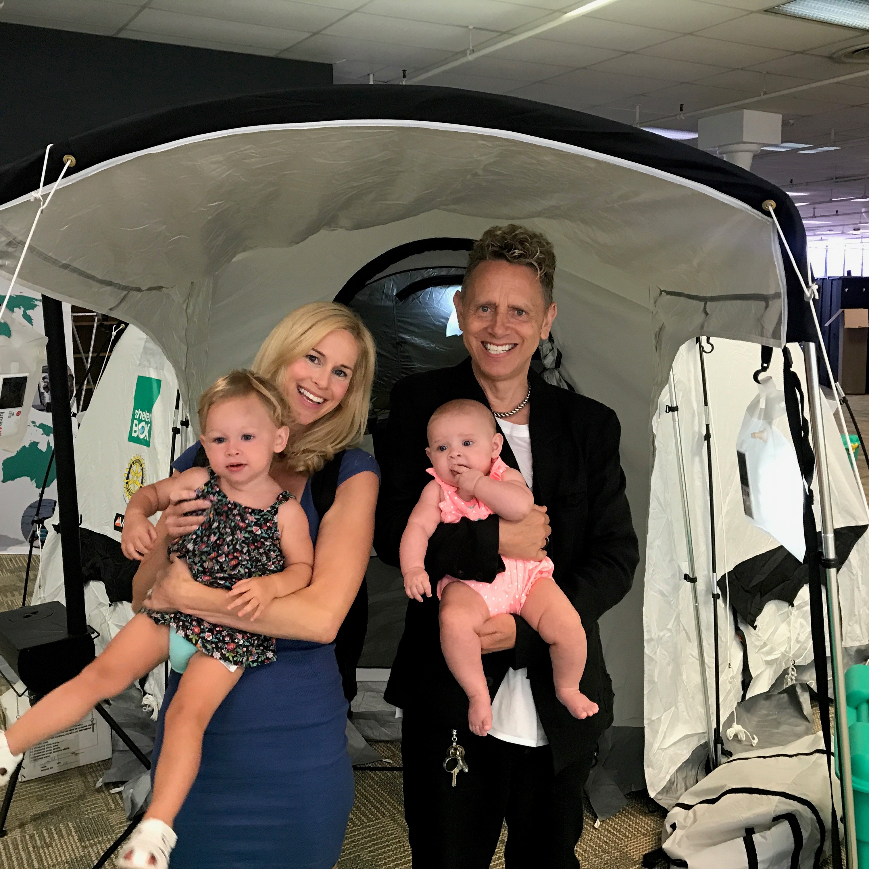 Martin Gore and Family