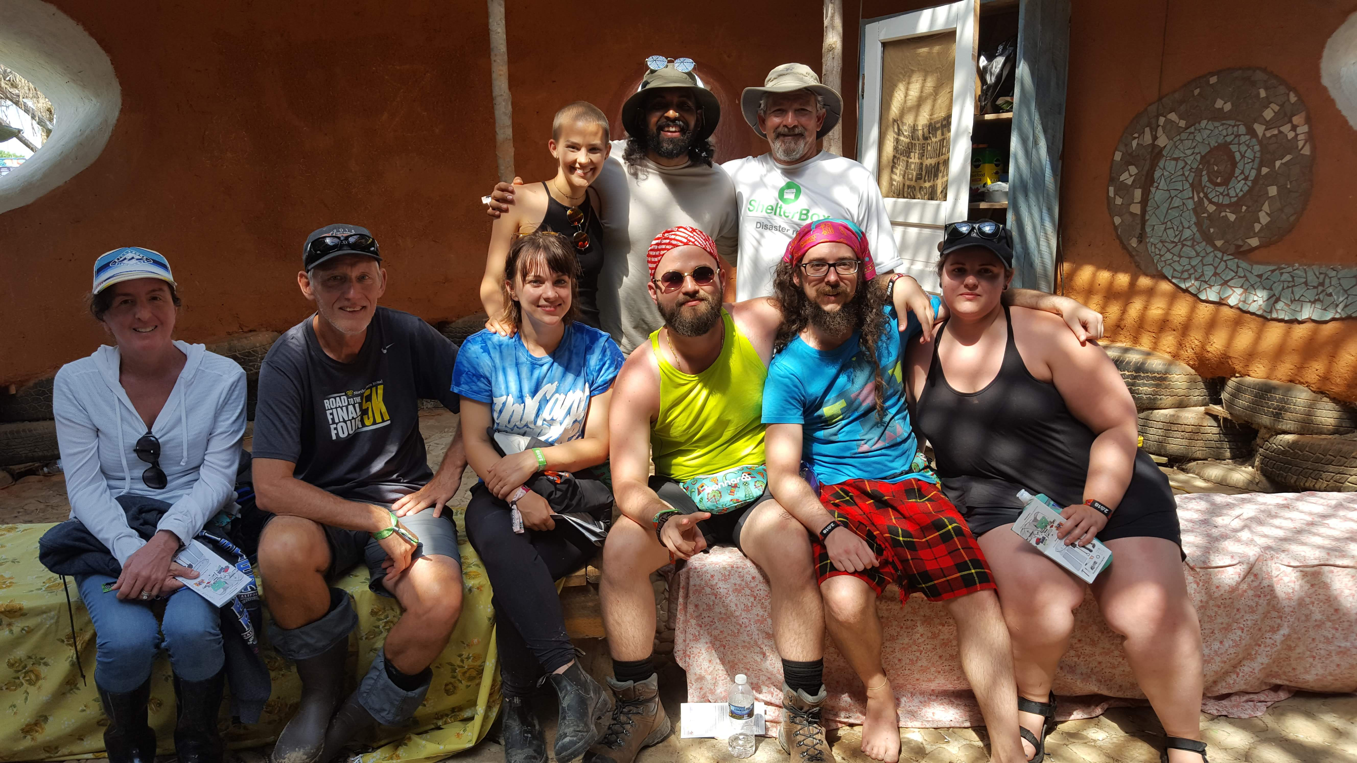 ShelterBox USA class at Bonnaroo 2018