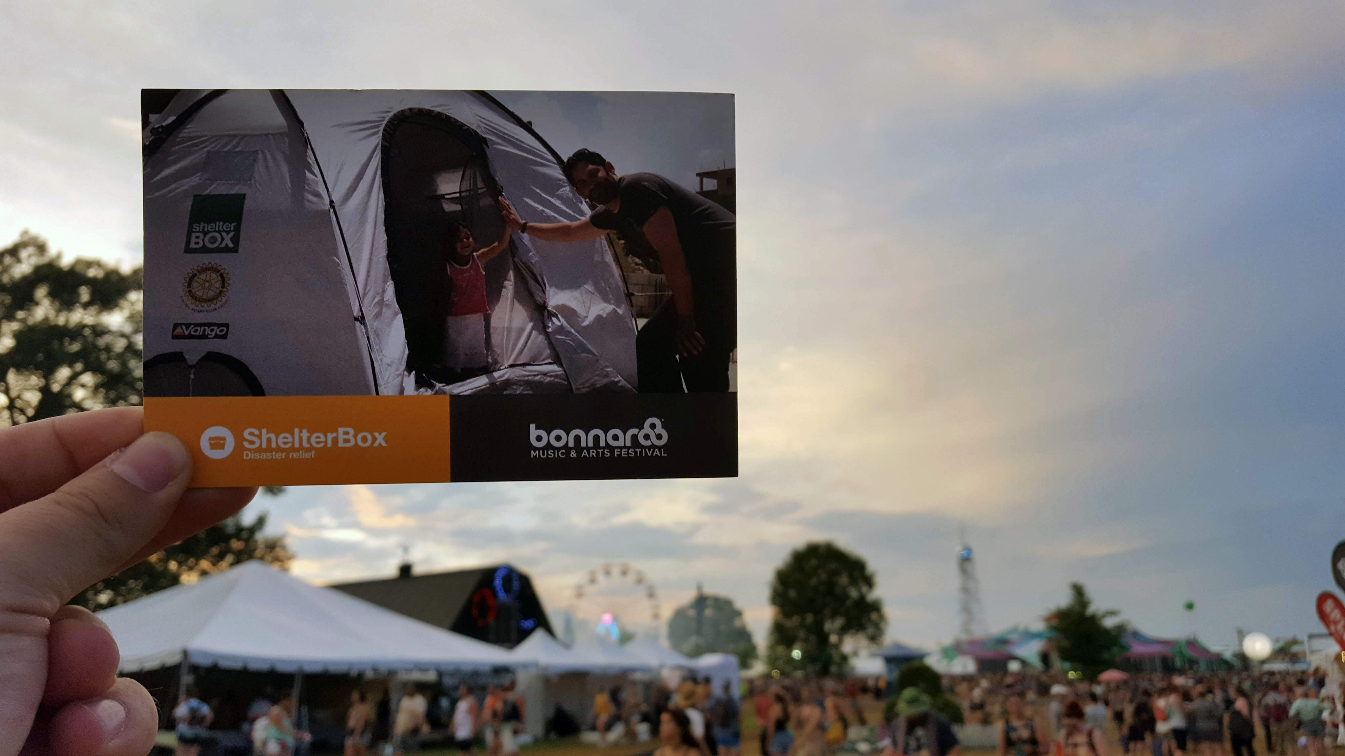 ShelterBox and Bonnaroo 2018