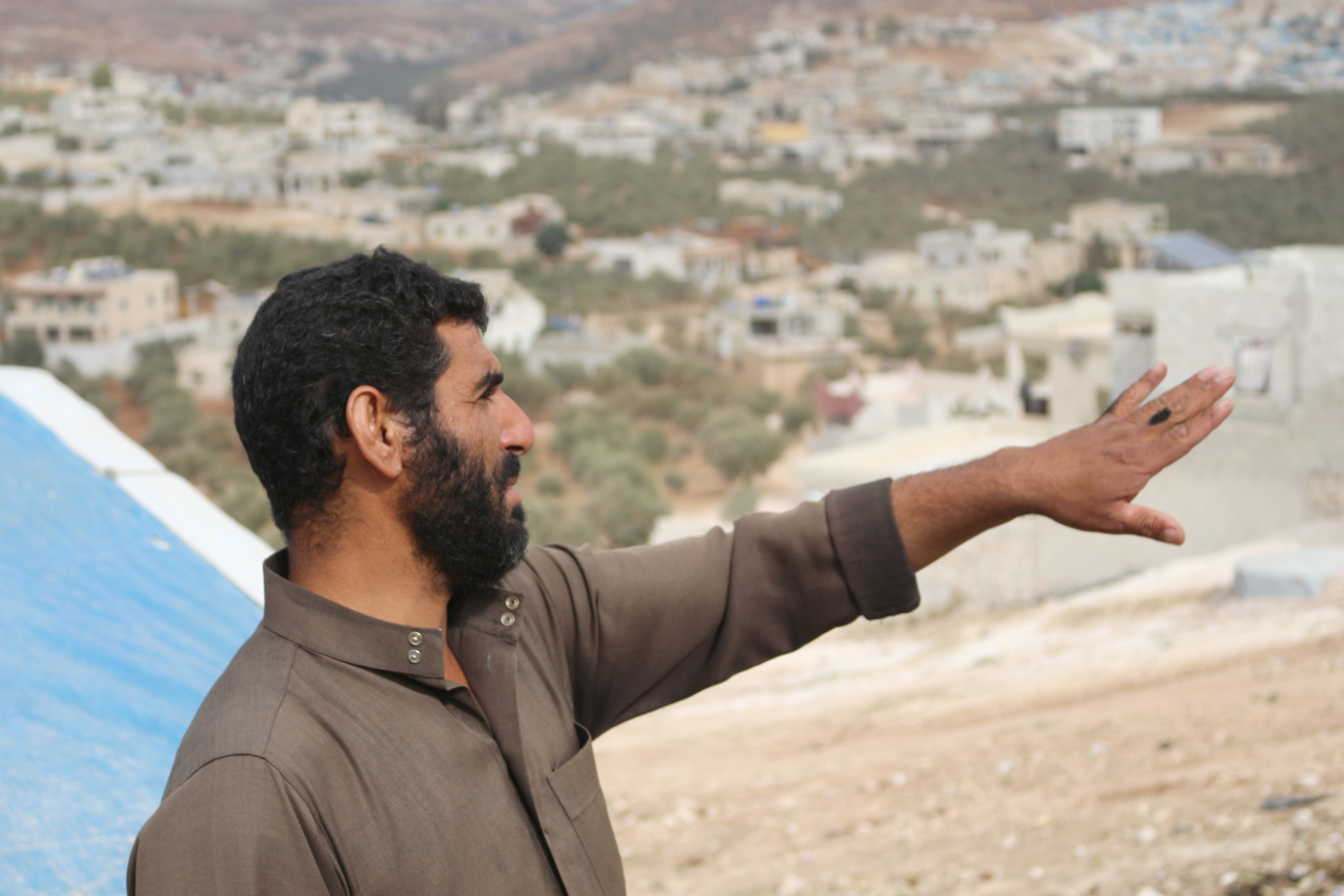 Mohammed describing the senseless violence that destroyed his home