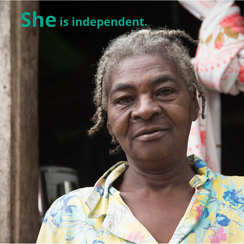 Jeanba Independent She is independent