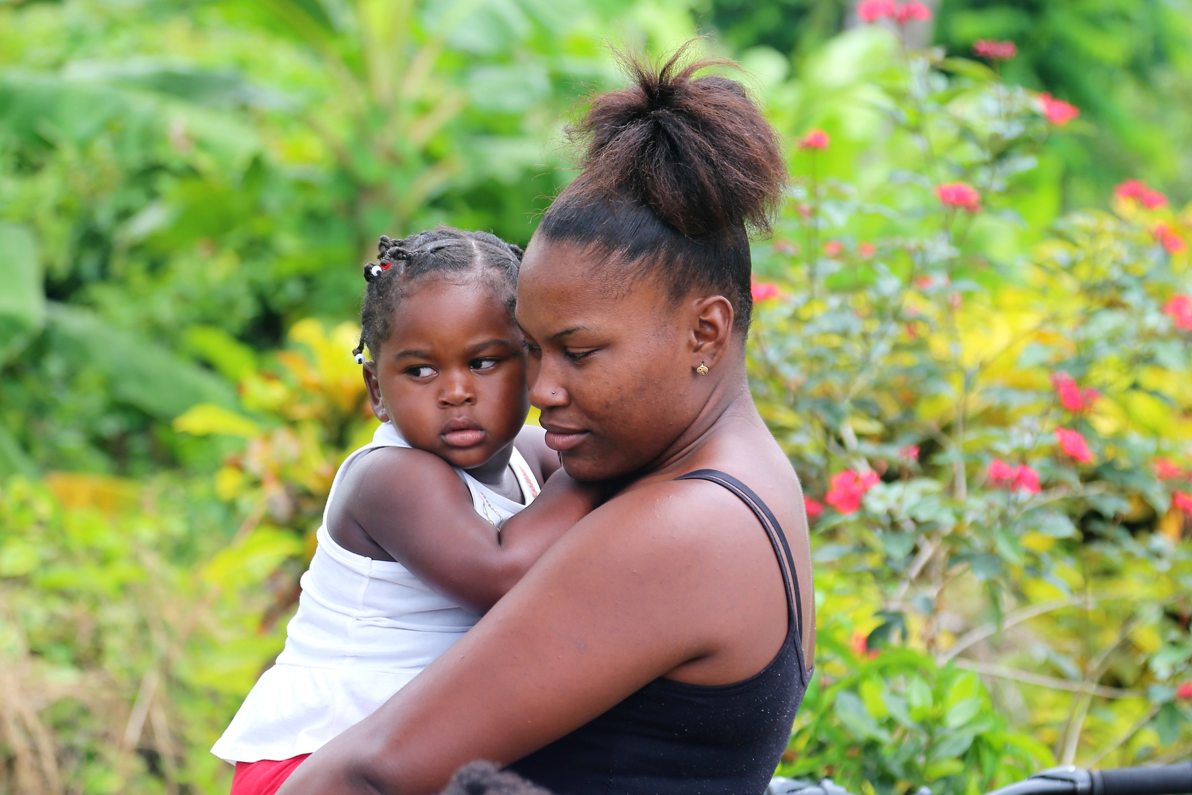 Gabina and her daughter