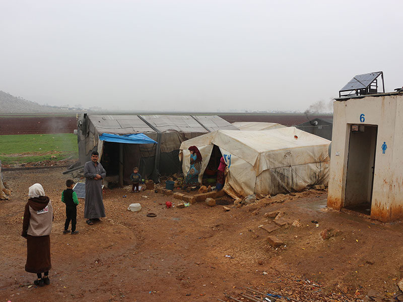 Syria-harsh-conditions-in-camp Harsh Conditions in Syrian Camp