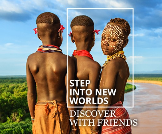 Step into new worlds. Discover with friends