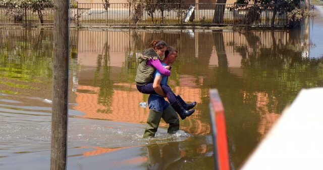 Flooding in Serbia