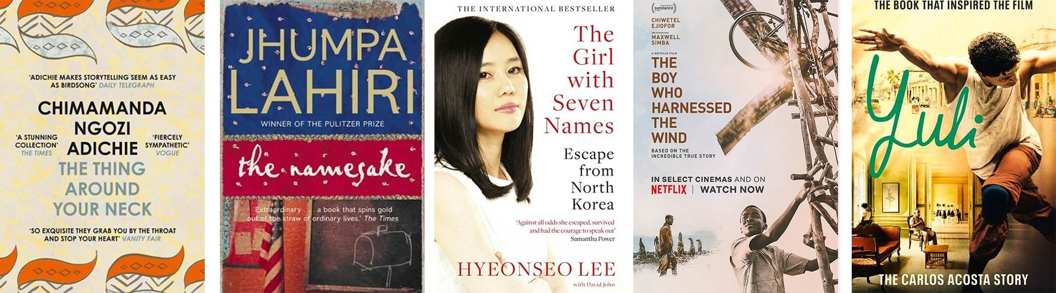 Chimamanda Ngozi, Jhumpa Lahiri, Hyeonseo Lee and more!