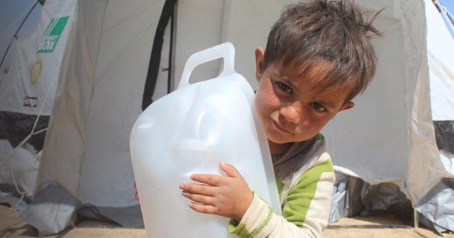Boy with Water jug