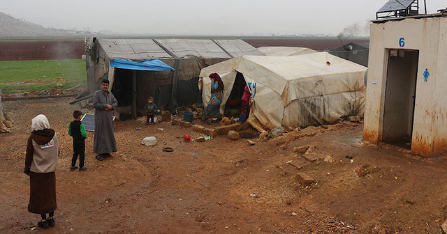 Harsh Conditions in Syrian Camp