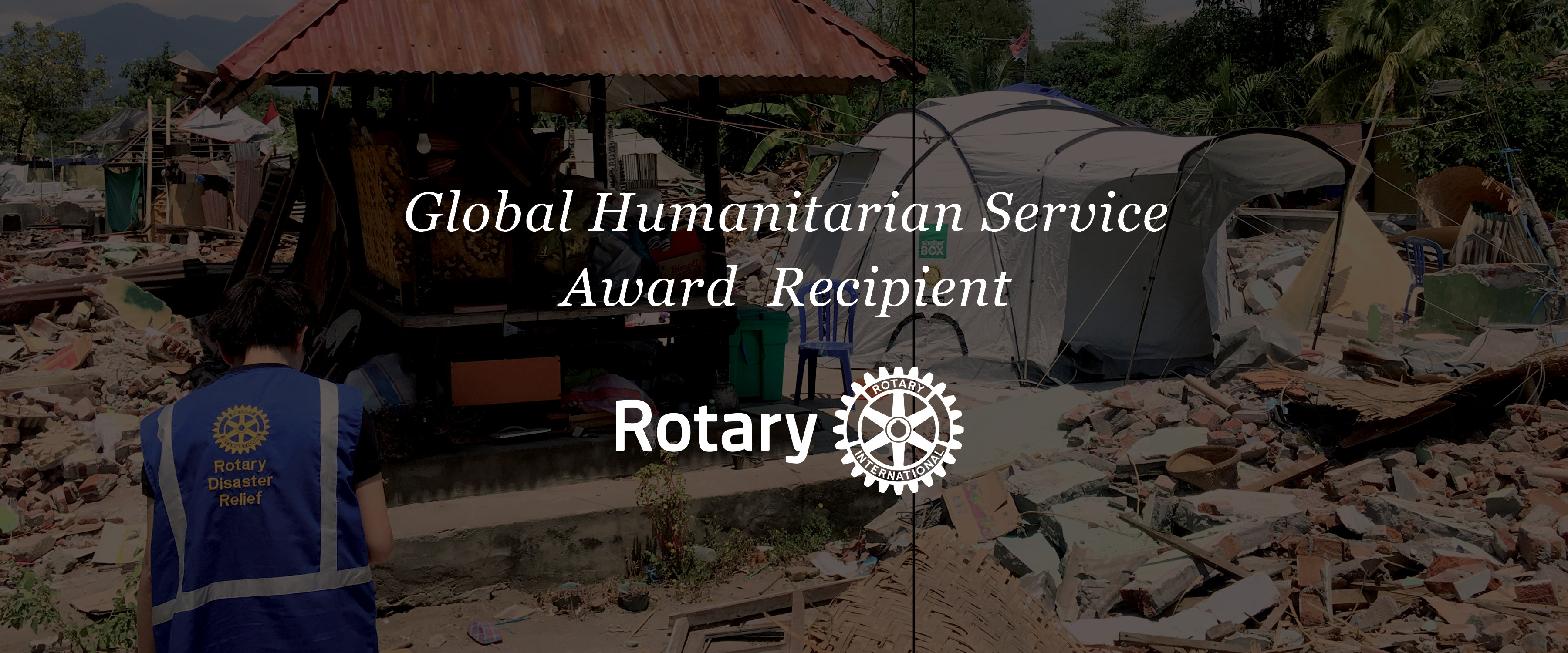 Global Humanitarian Service Award Recipient