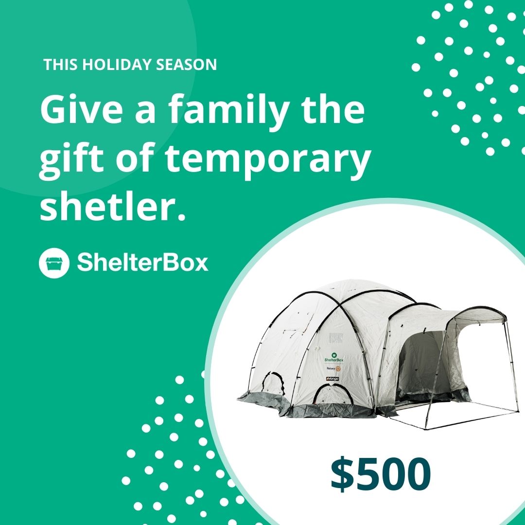 15 Give a tent $500