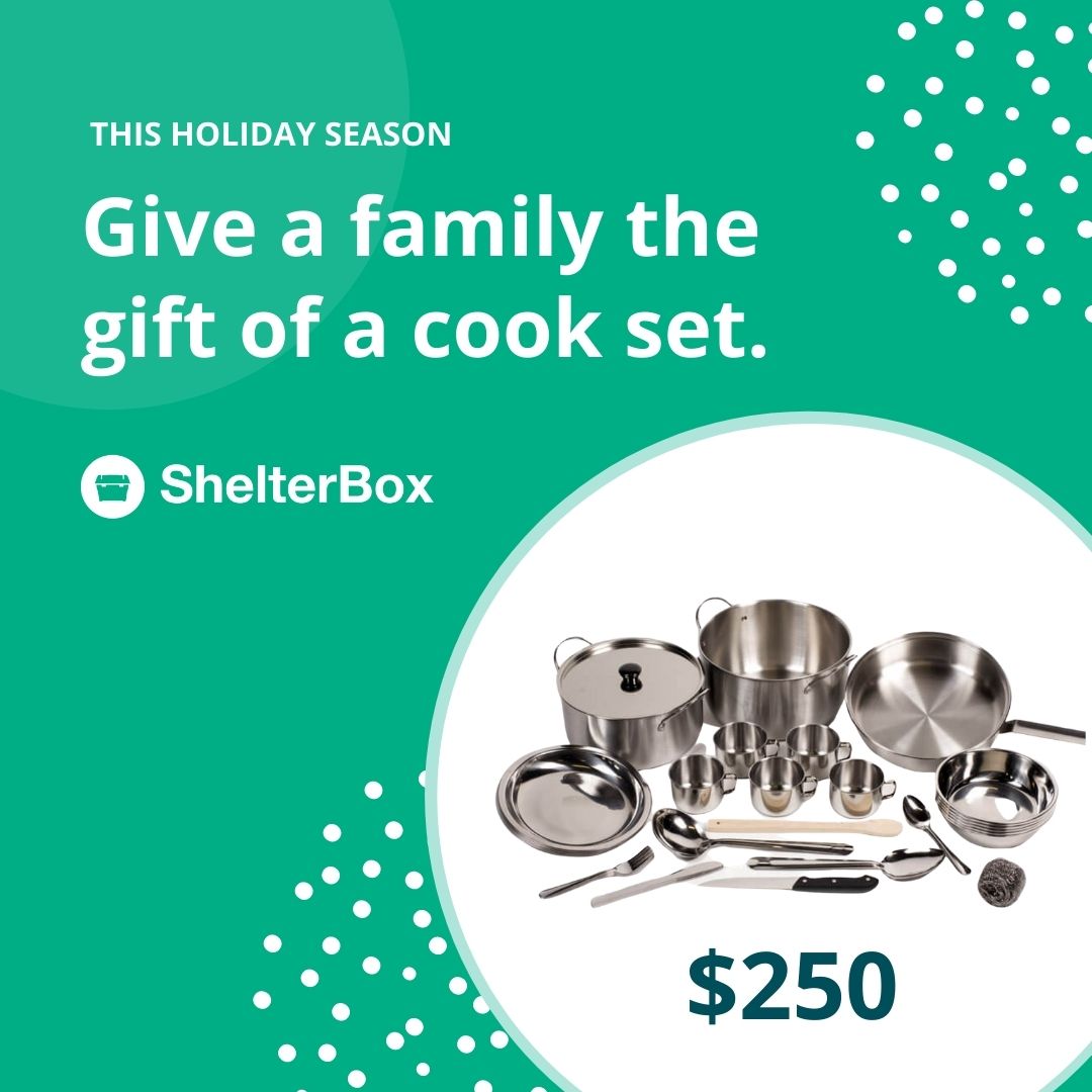 9 Gift of a cook set $250
