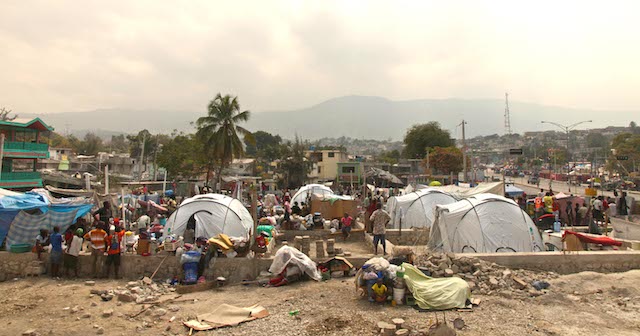 Tents After Haiti Earthquake