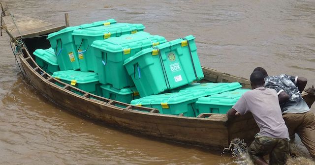 Delivery via boat