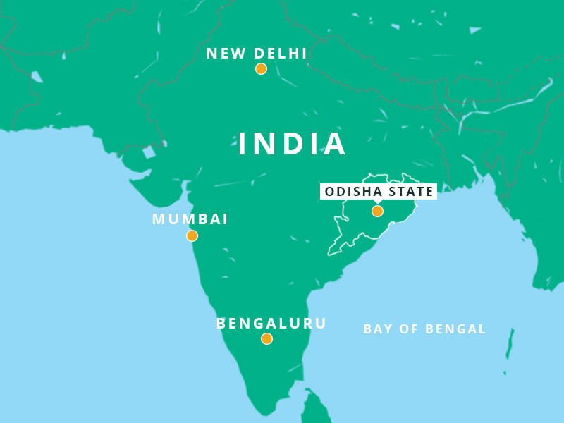 Map of Indian Peninsula