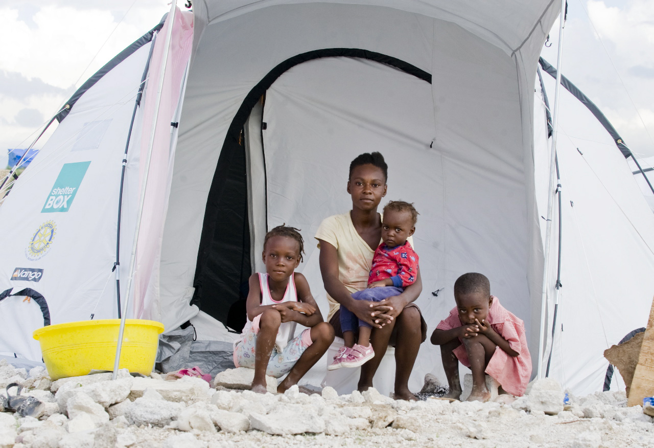 Taking Shelter after the Haiti earthquake