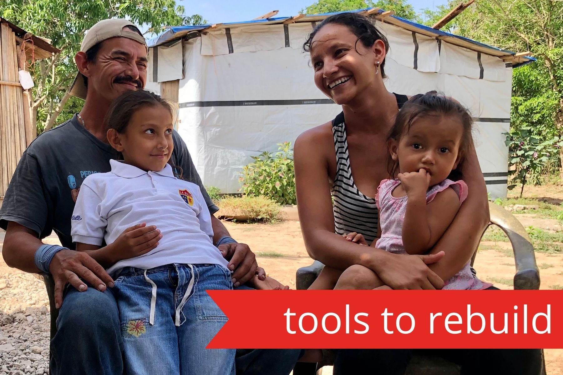 GIFT OF TOOLS TO REBUILD